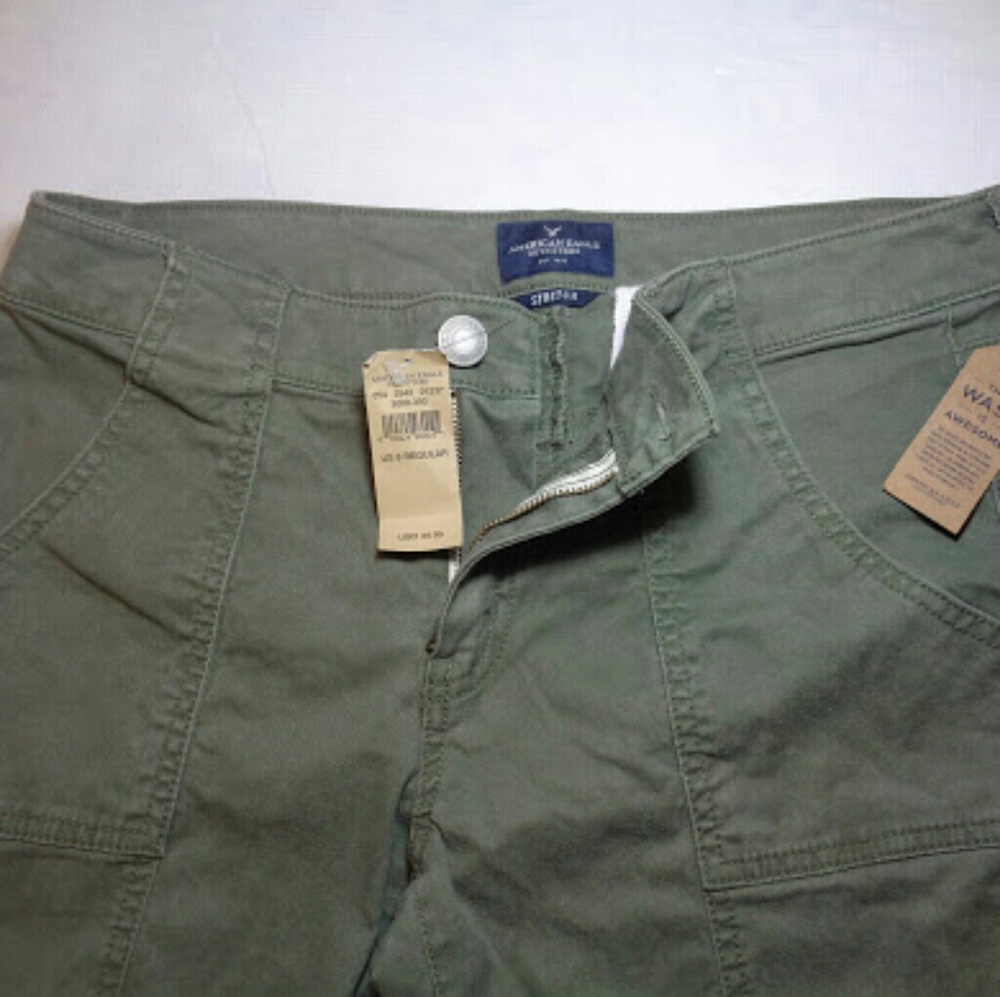 American Eagle Green Pants
