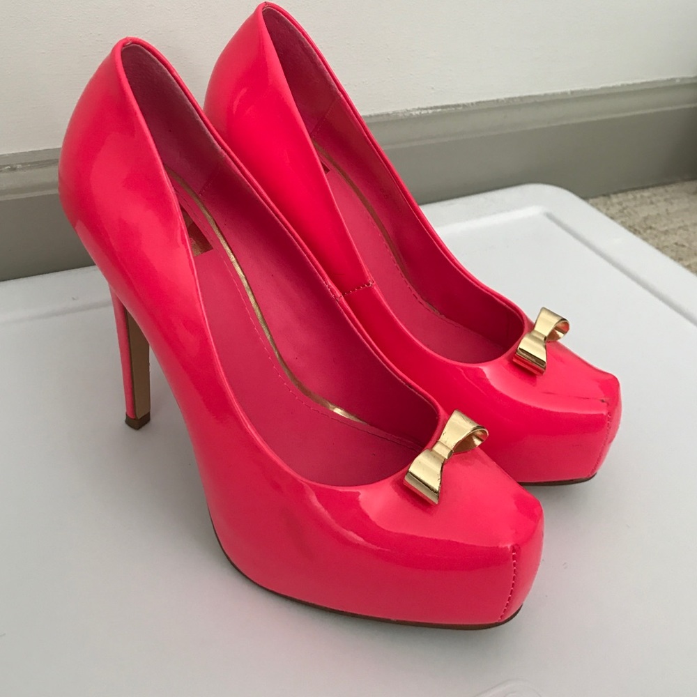 Hot Pink Dolce Vita Heels