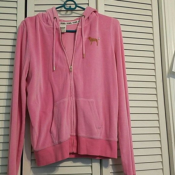 Pink full zip up - Picture 1 of 4