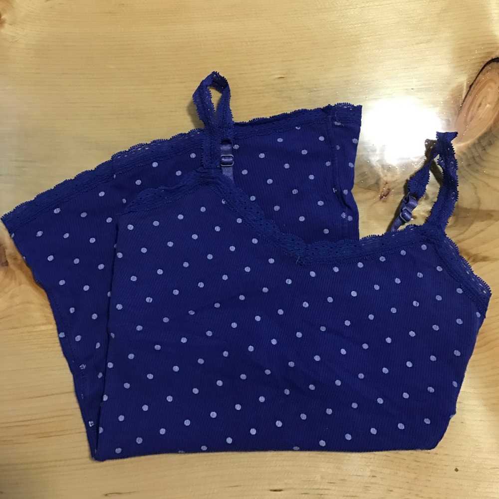 🎇 Purple Polka Dotted Cami