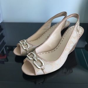 Coach Cynthia Wedge 8