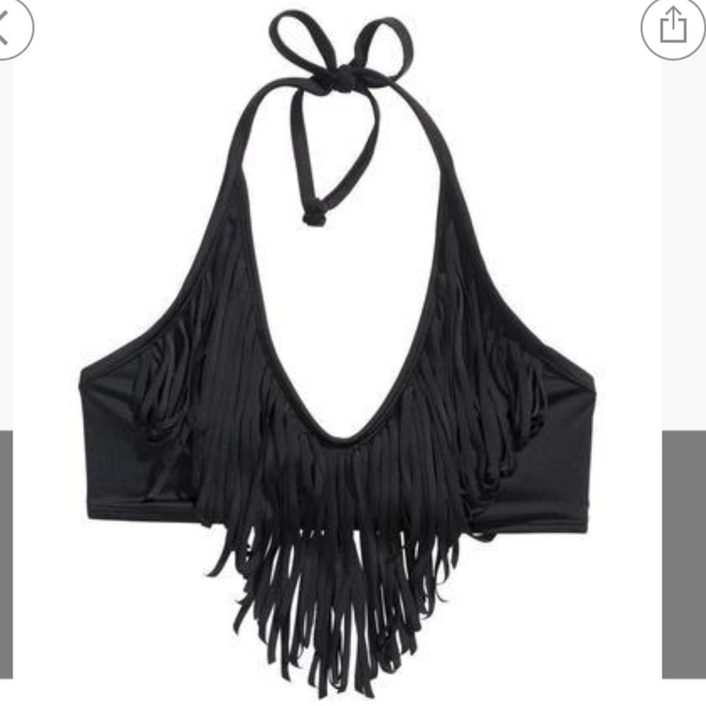 🖤H&M fringe bikini top🖤