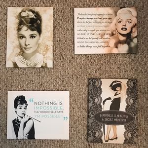 7.5"x10" each - Room Decor ✨ $20 for the set