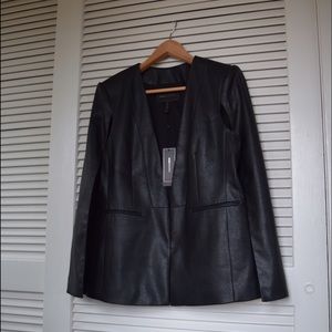 BCBG MaxAzria Upas Faux Leather Cape - Brand New