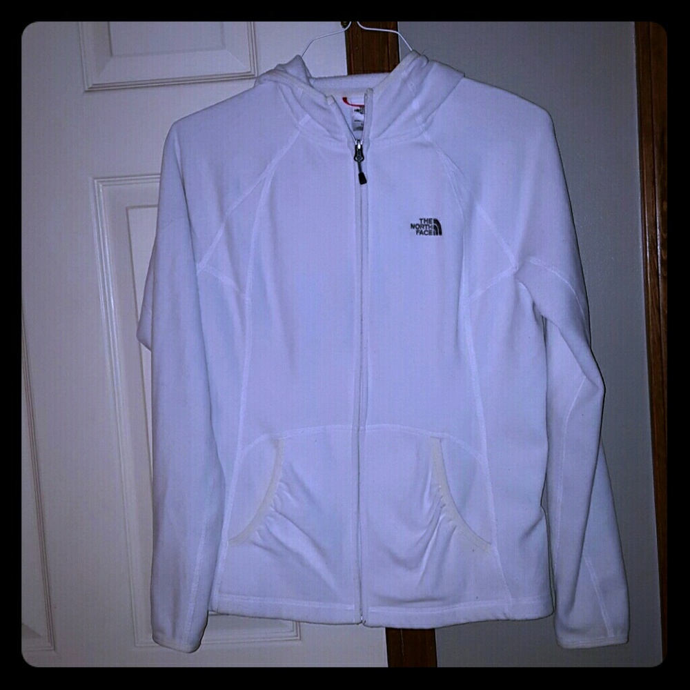 North Face Zip Up Hooded Fleece