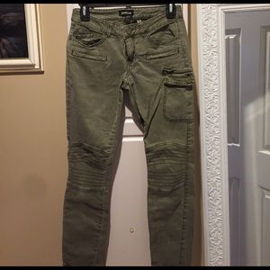 Woman's camo jeans size 4 from Bebe