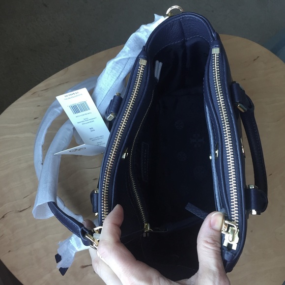 Tory Burch Landon Mini Square Tote - Picture 2 of 5