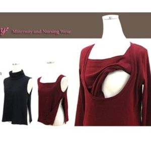 Nursing shirt. You choose the neckline