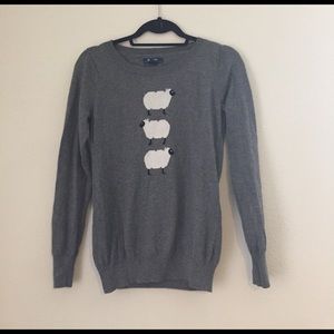 Old navy small sheep sweater gray