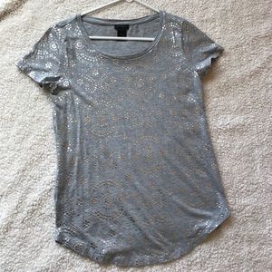 Silver Ann Taylor Tee