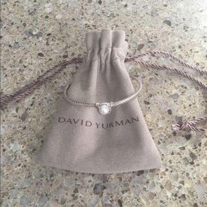 David Yurman Chatelaine Bracelet with Pearl