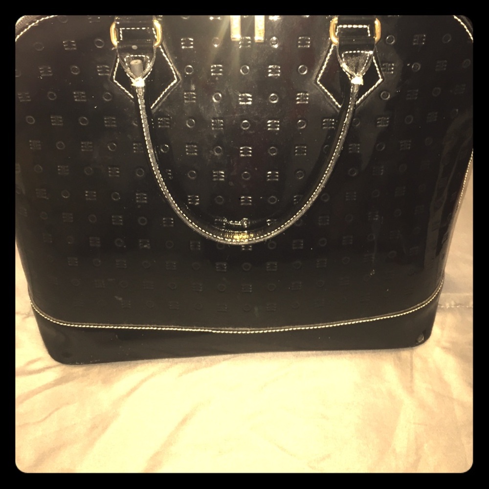 Black ARCADIA real leather Purse!