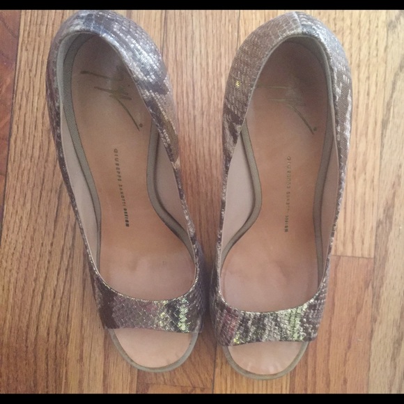 Giuseppe Zanotti Metallic Shoes - Picture 3 of 4