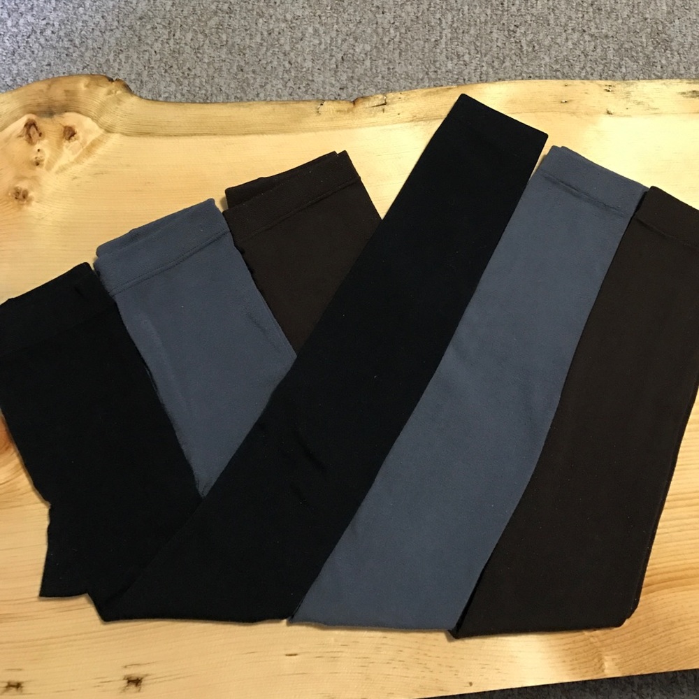 Set of 3 fleece-lined leggings