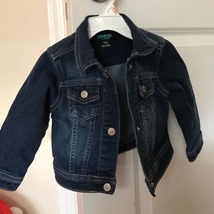 Infant jean coat