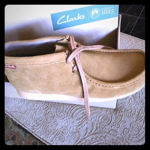 Clarks Stinson Wheat Suede Men's boots - SZ 11 M