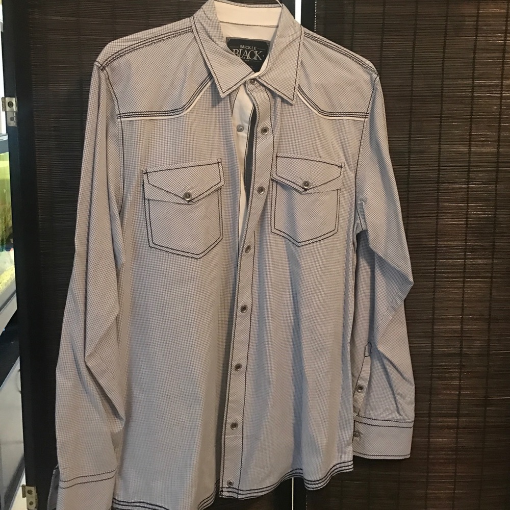 Buckle Black, slim fit