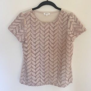 Size extra small xs antrhopologie pink tee shirt