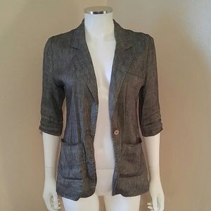 Chic linen blazer