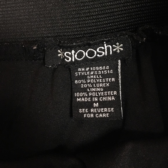 Black and silver skirt - Picture 3 of 3