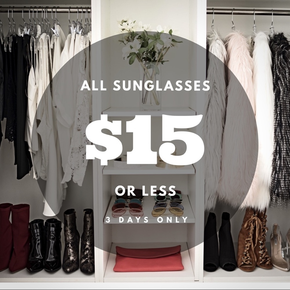 300K SALE▫️SILVER ROUND MIRRORED LENS SUNGLASSES - Picture 2 of 6