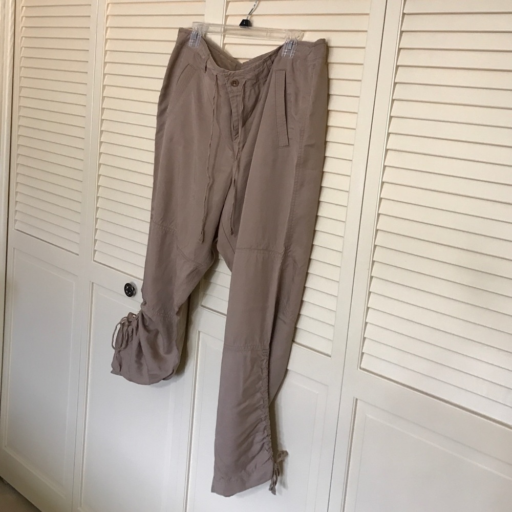 Lauren by Ralph Lauren tan casual pants.