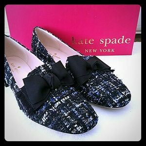 Authentic Kate Spade Gino Tuxedo Loafers