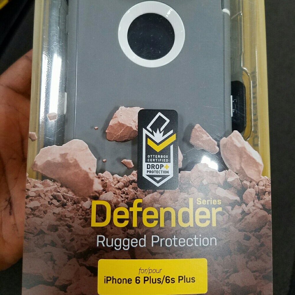Gray Otterbox Defender Series iPhone 6plus/6s Plus