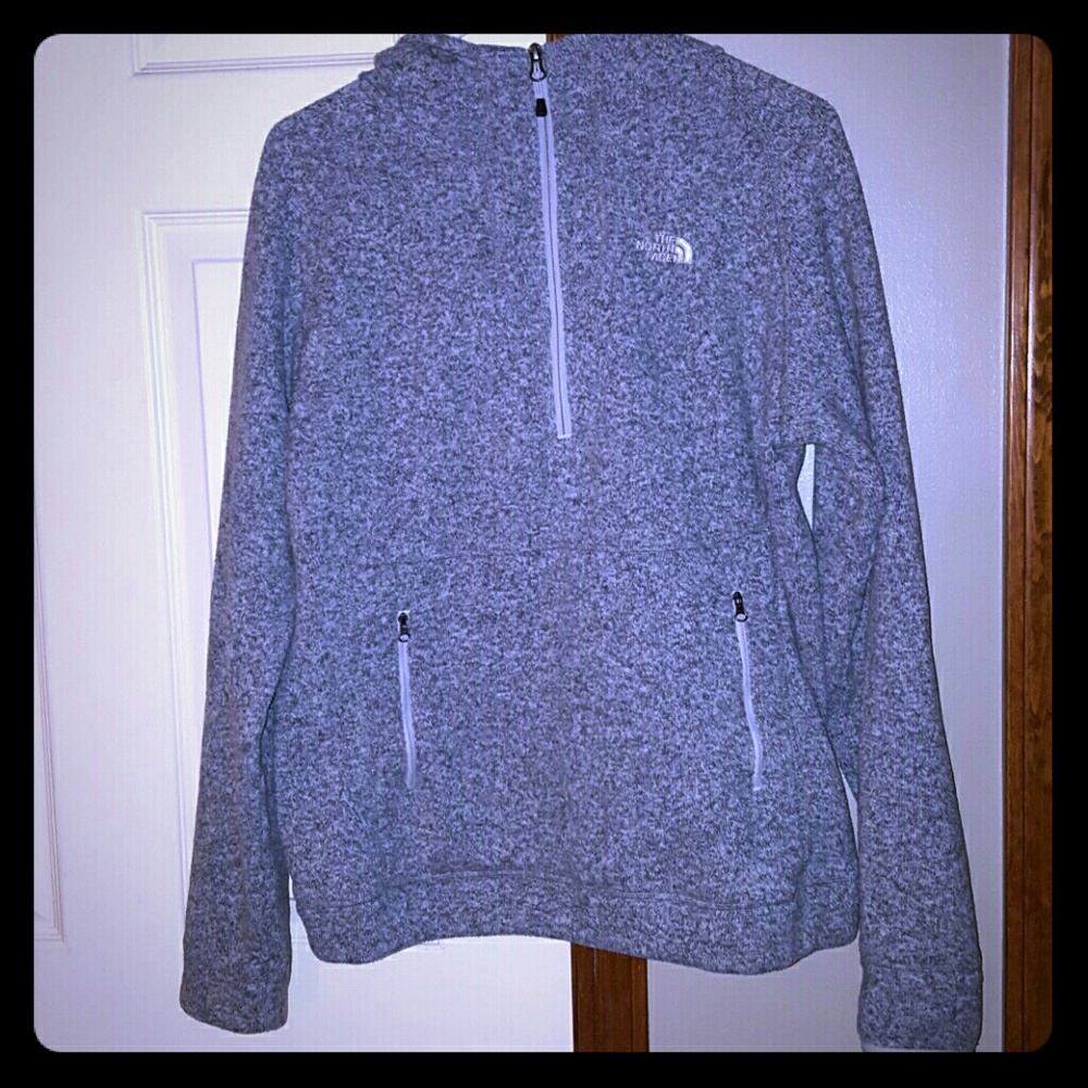 North Face Hooded Sweatshirt