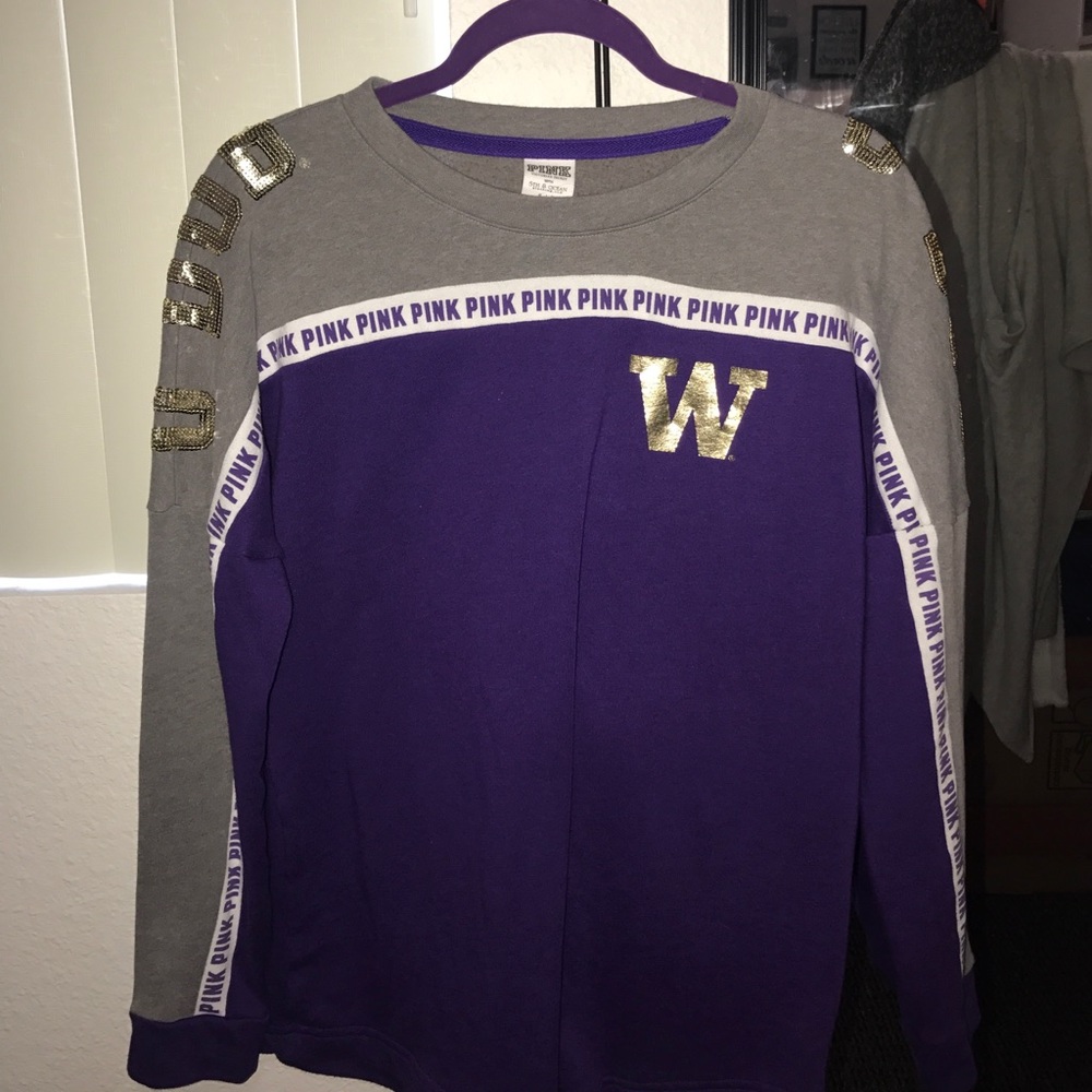 PINK Victoria Secret Washington Sweatshirt