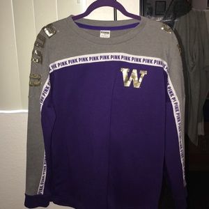 PINK Victoria Secret Washington Sweatshirt