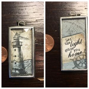 Jewel Kade necklace and lighthouse charm