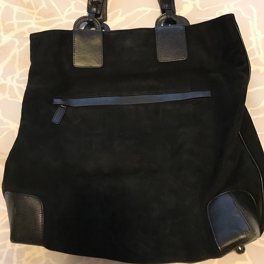 Via Spiga suede bag