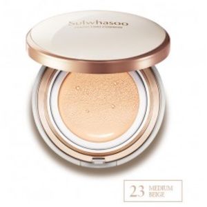 Sulwhasoo Perfecting Cushion #23, medium beige.