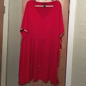 2X Red and Gold Tunic