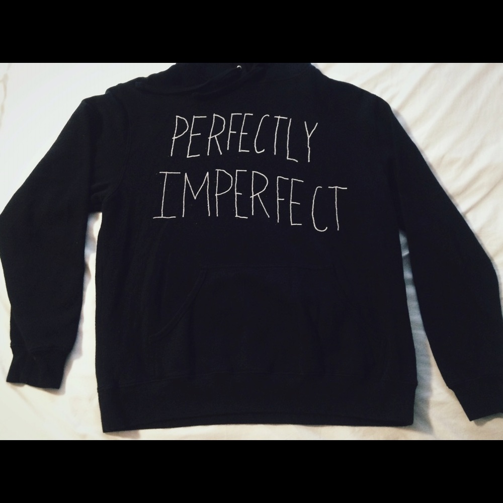 Perfectly Imperfect Graphic Sweater