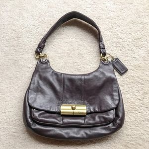 Coach Kristin Leather Shoulder Bag Coach Kristin Leather Shoulder Bag