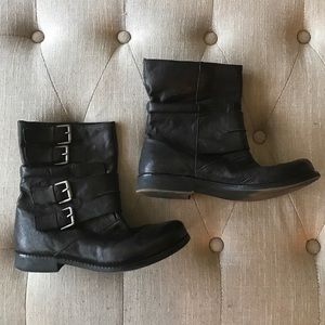 Nine West Black Fango Short Boots