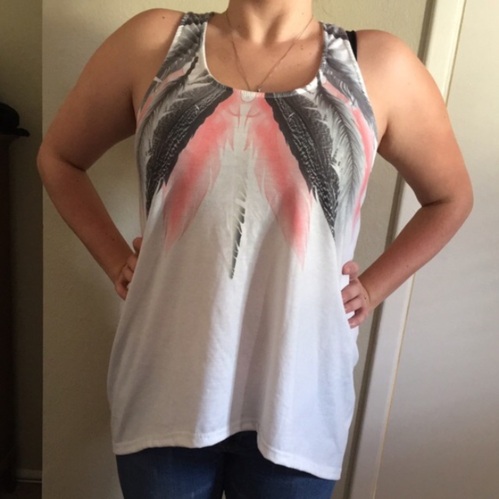 Feather top