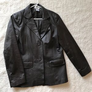 Chadwick Chocolate Leather Jacket