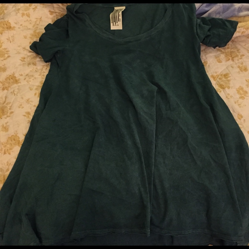 Green Free People Shirt