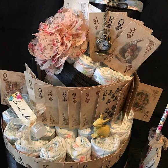 Diaper Cake " Tea Time" - Picture 3 of 4