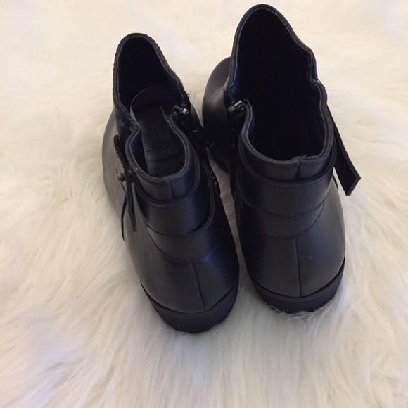 •new• Sasha Black Ankle Boots - Picture 5 of 8