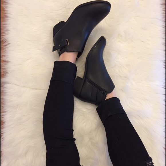 •new• Sasha Black Ankle Boots - Picture 2 of 8