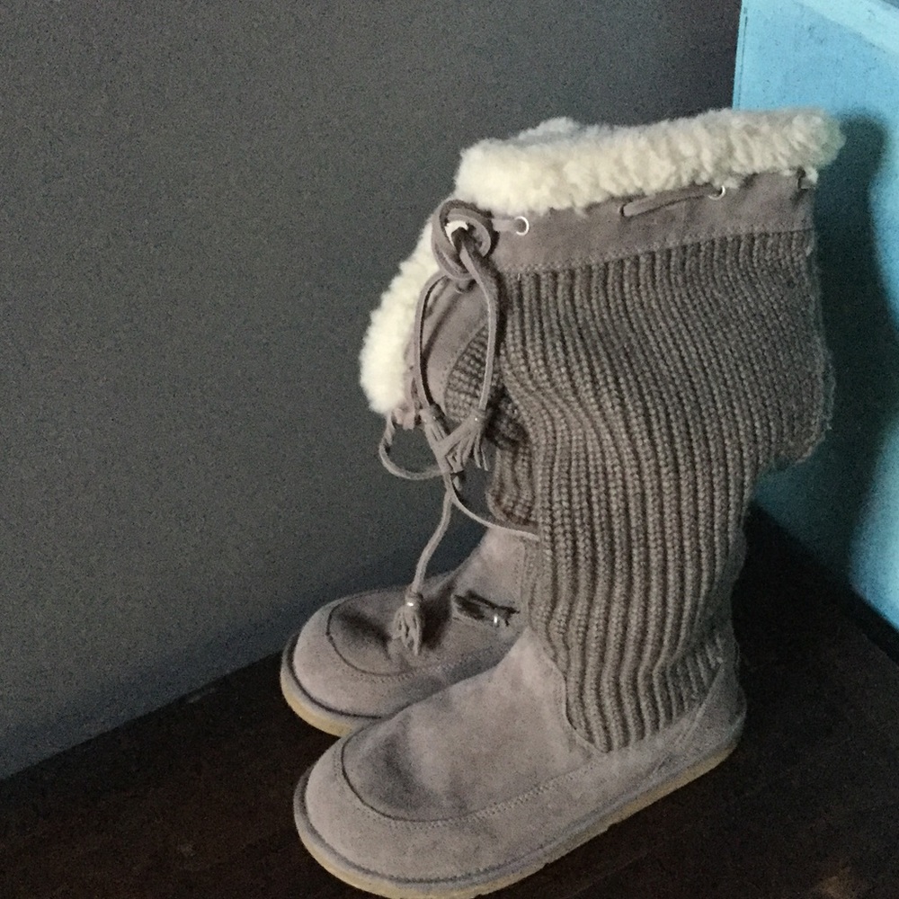 Ugg sweater boots tall