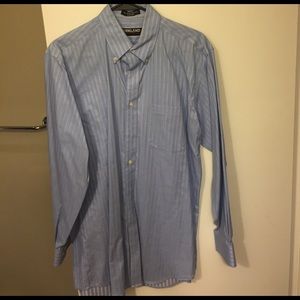 Men's 16/34 Kirkland Dress Shirt Blue