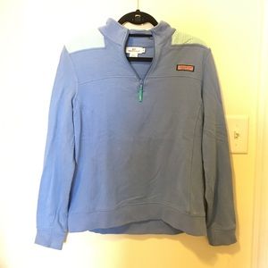 Vineyard Vines Seersucker Quarterzip