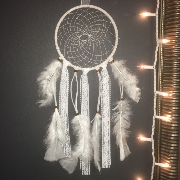 6 inch White Dream catcher - Picture 2 of 4