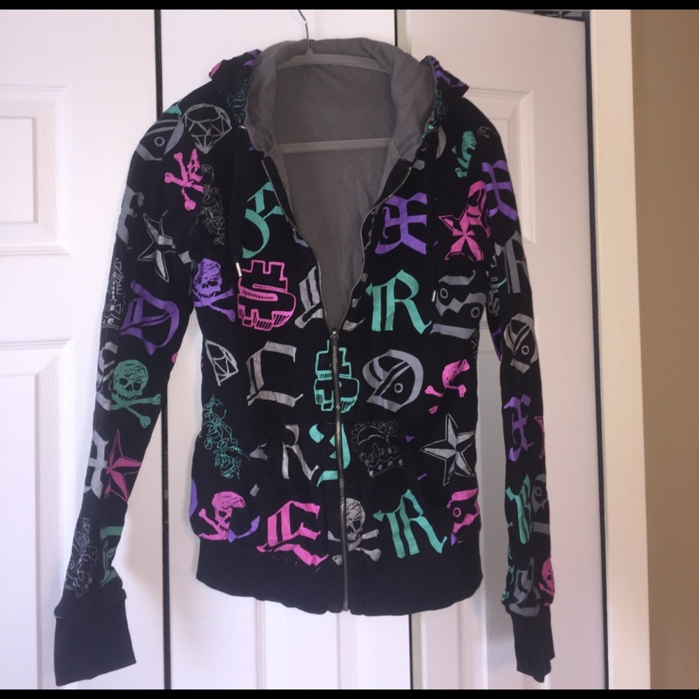 Fox reversible hoodie