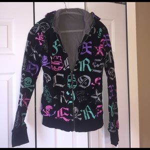 Fox reversible hoodie